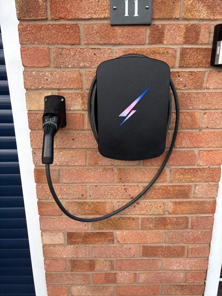 Hypervolt EV charger installed in Hinckley